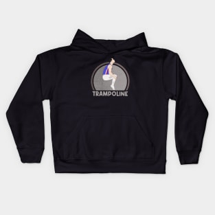 Trampoline Gymnastics Kids Hoodie